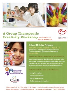 Out of Home Care - Holiday Program Flyer